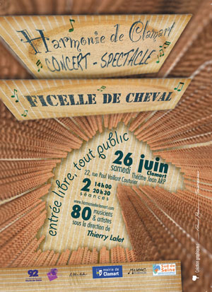 affiche du spectacle Ficelle de ch'val