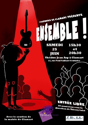affiche du spectacle Ensemble!